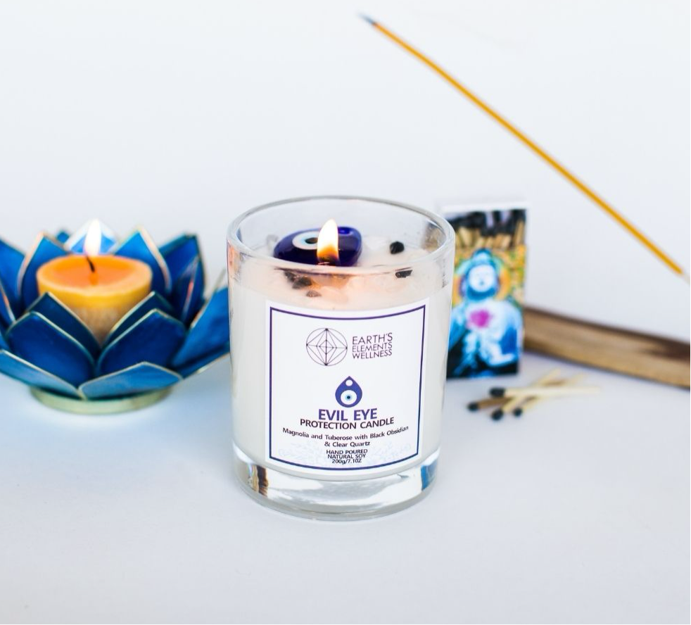 Crystal Candle ~ Evil Eye
