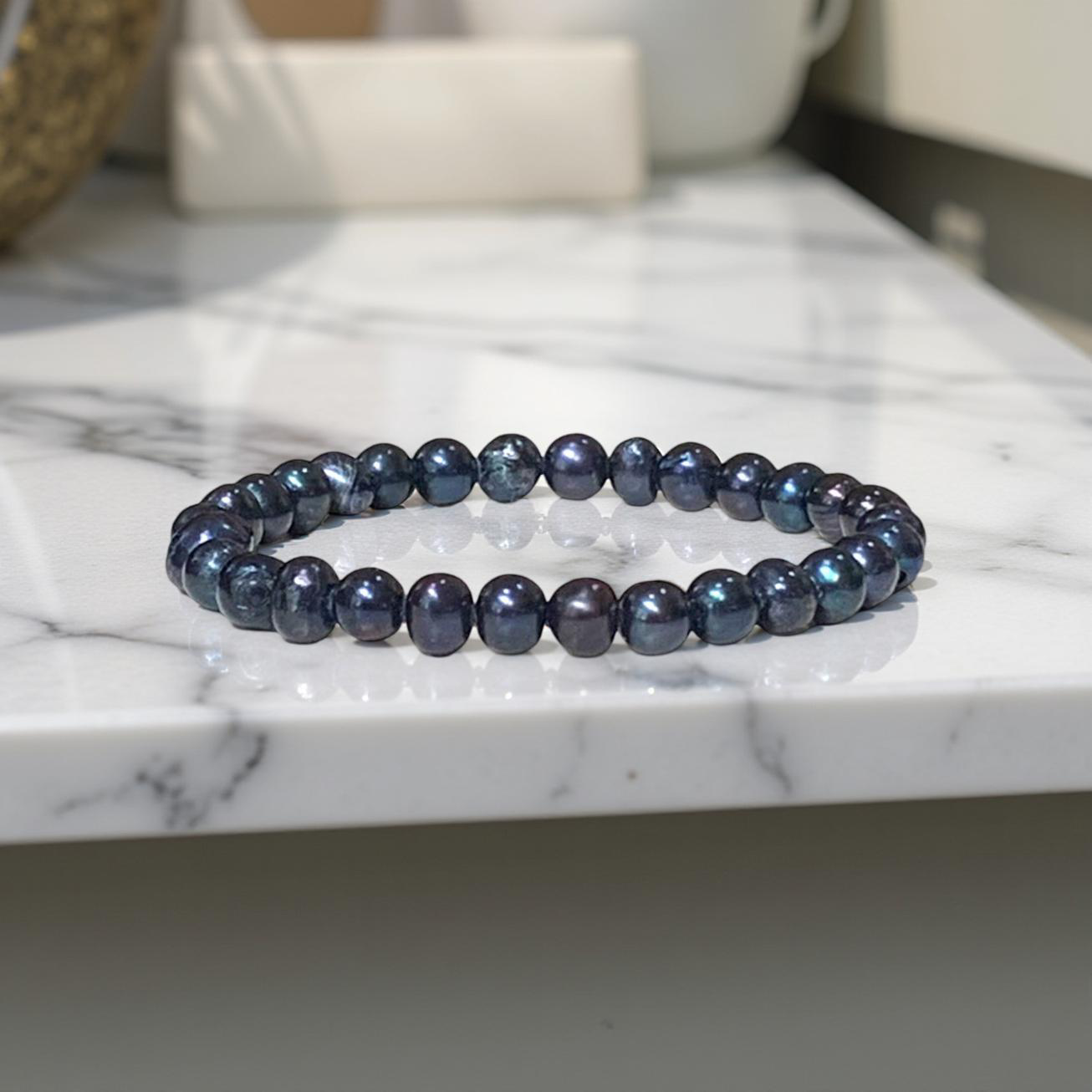 Freshwater Pearl Stretchy Bracelet