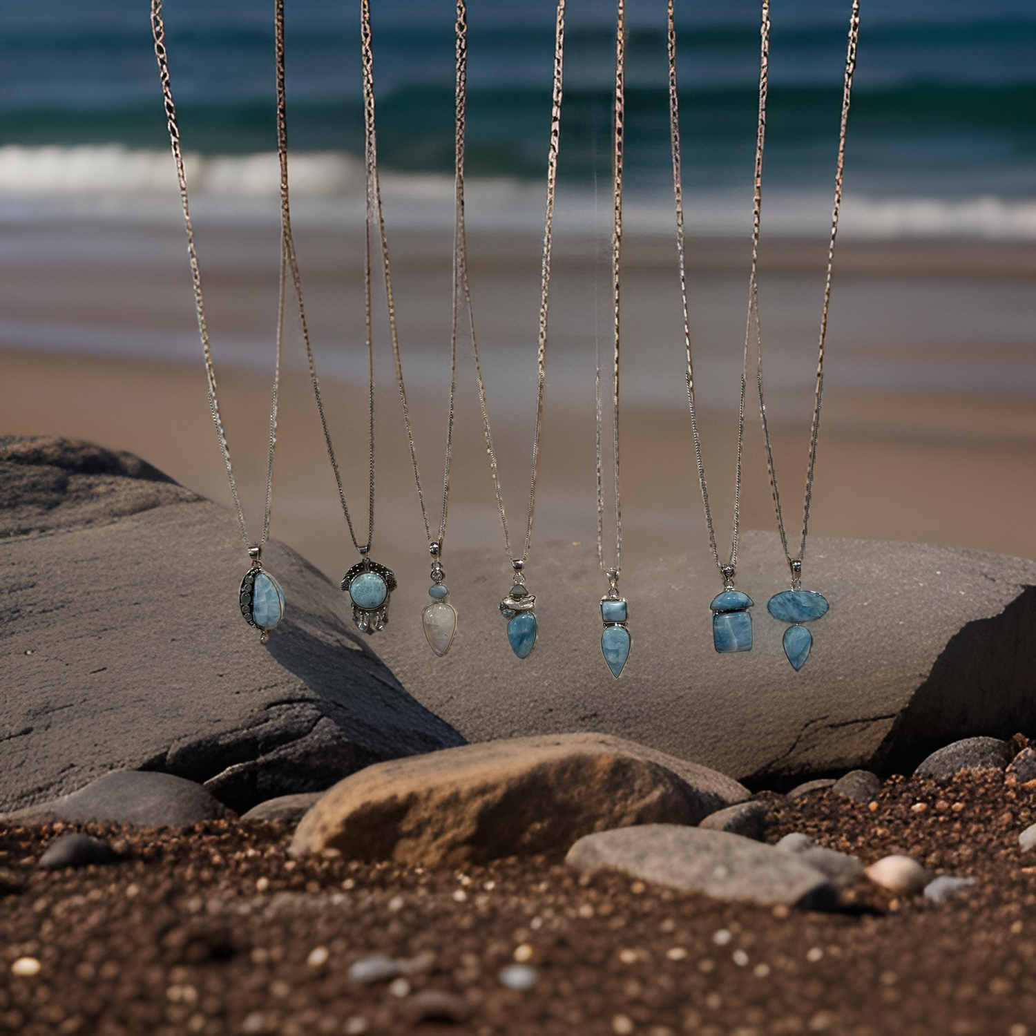 Exclusive Larimar Jewelry